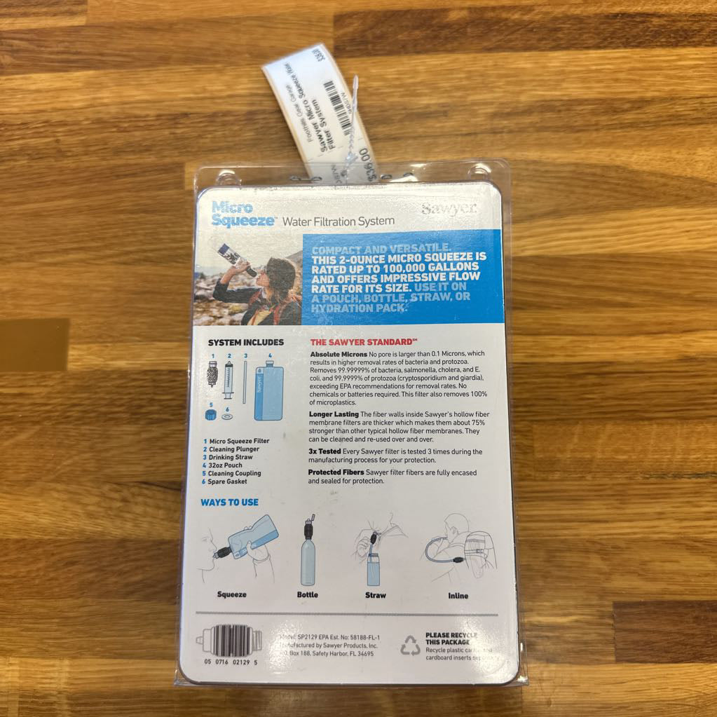 Micro Squeeze Water Filter System