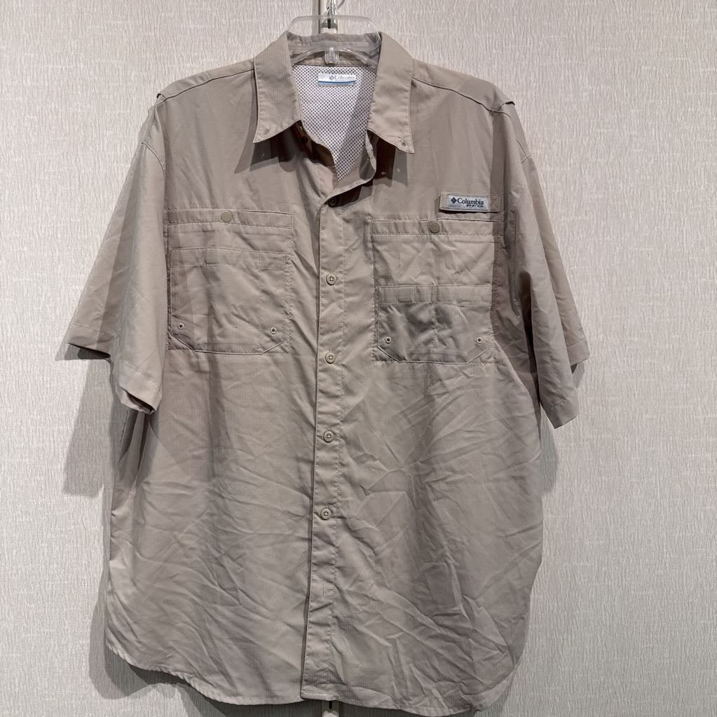 Ventilated S/S shirt, mens