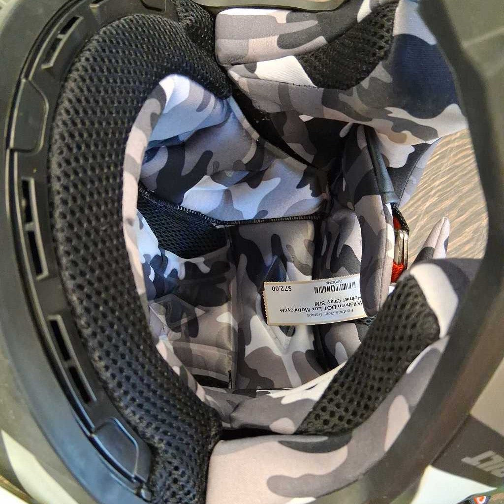 DOT Lux Motorcycle Helmet