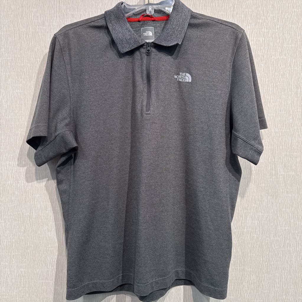 1/4 zip polo, mens