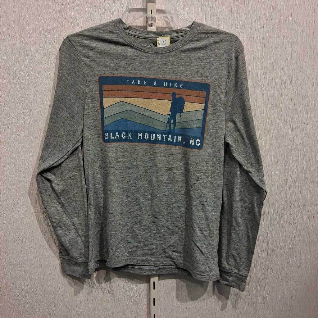 L/S Tshirt - Black Mountain