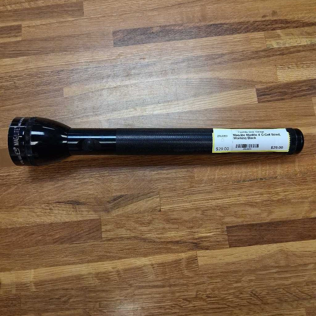 Maglite 4 C-Cell Sized, Working
