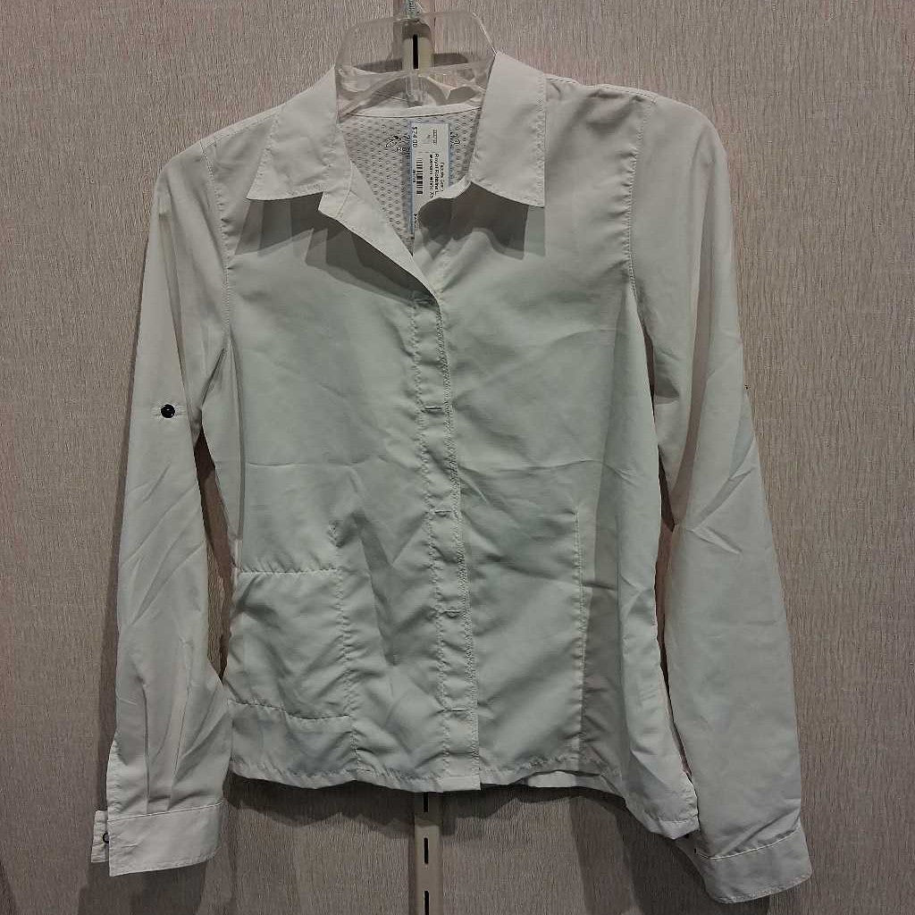 L/S snap front, womens