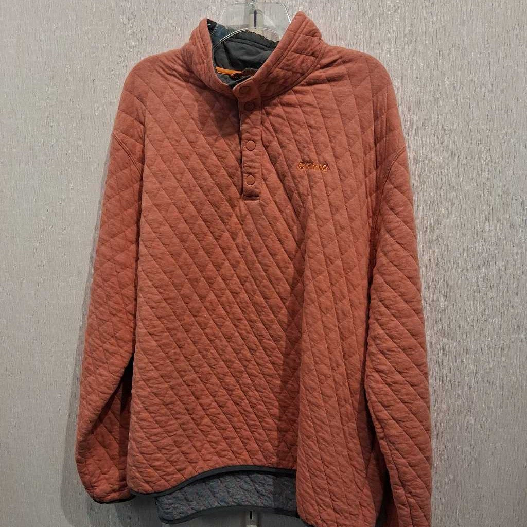 Quilted Snap Neck L/S Shirt