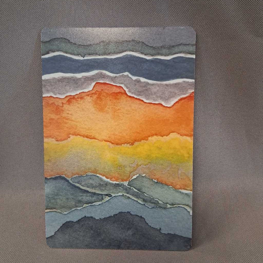 Nature Print with Styrene Backing