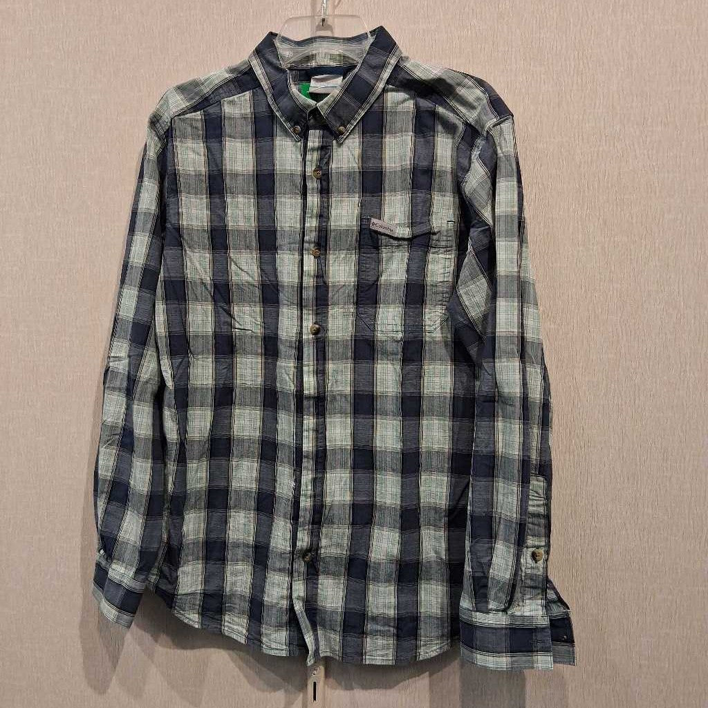 L/S Button Plaid Shirt