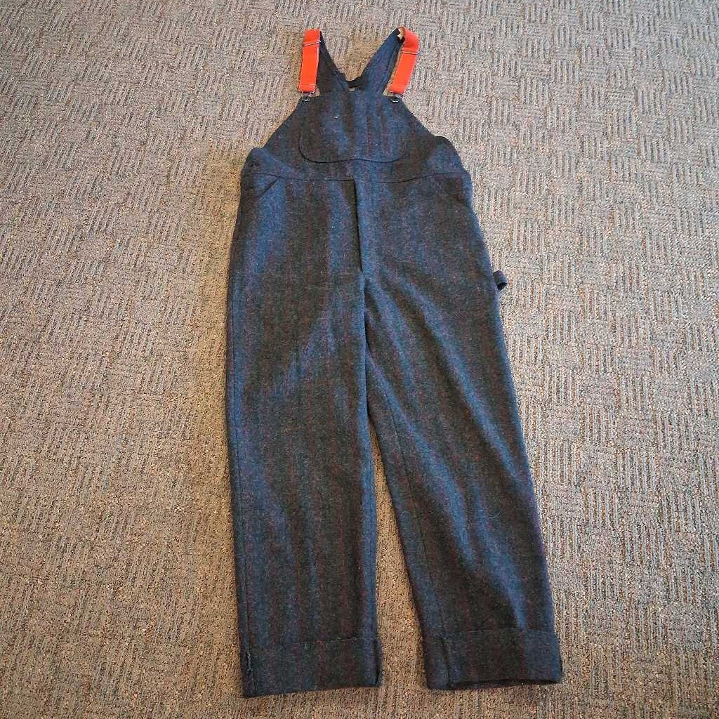 Malone vintage wool bibs