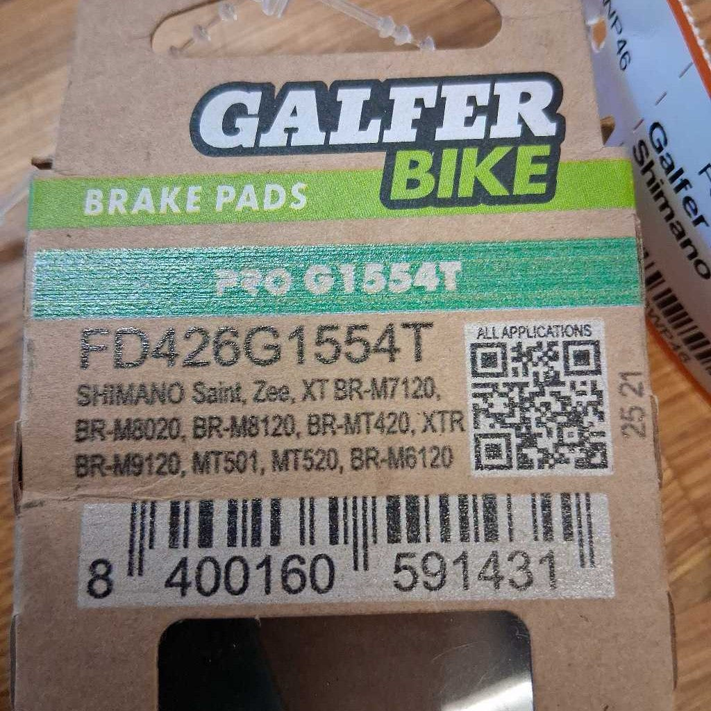 4 piston Brake Pads for Shimano Saint, Z, XT...