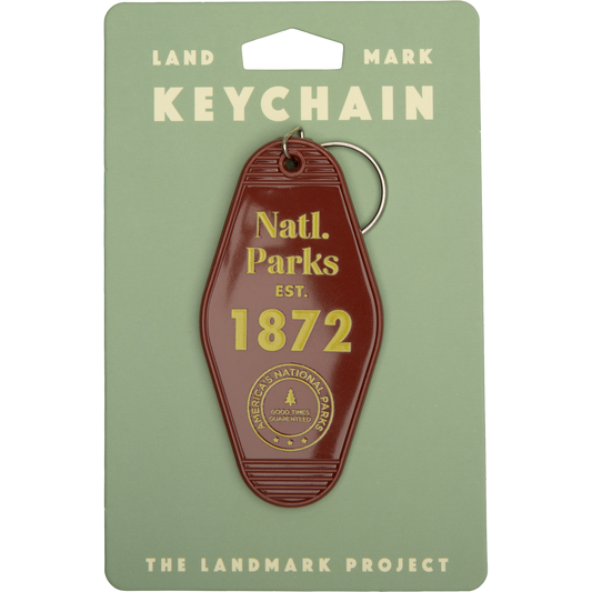 National Parks Keychain