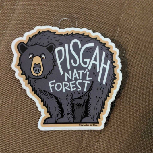 Pisgah NF Bear Sticker