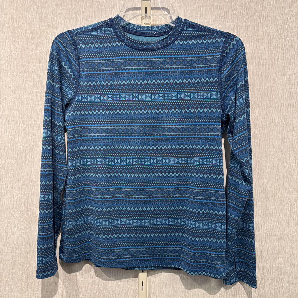 L/S crew wicking top, kids