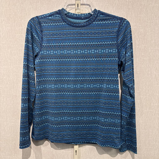 L/S crew wicking top, kids