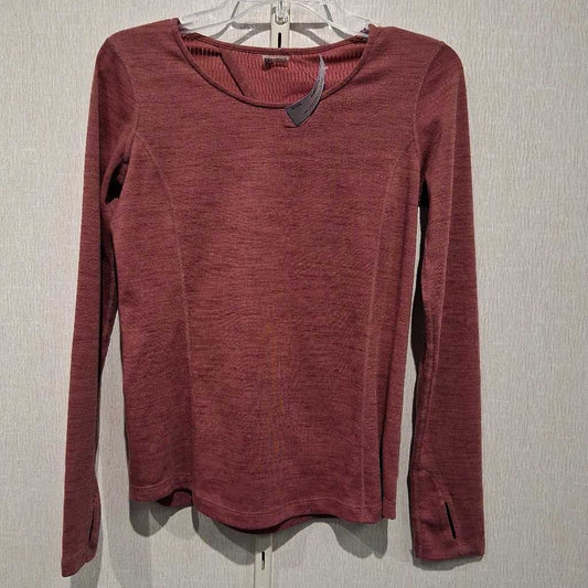 L/S open back shirt