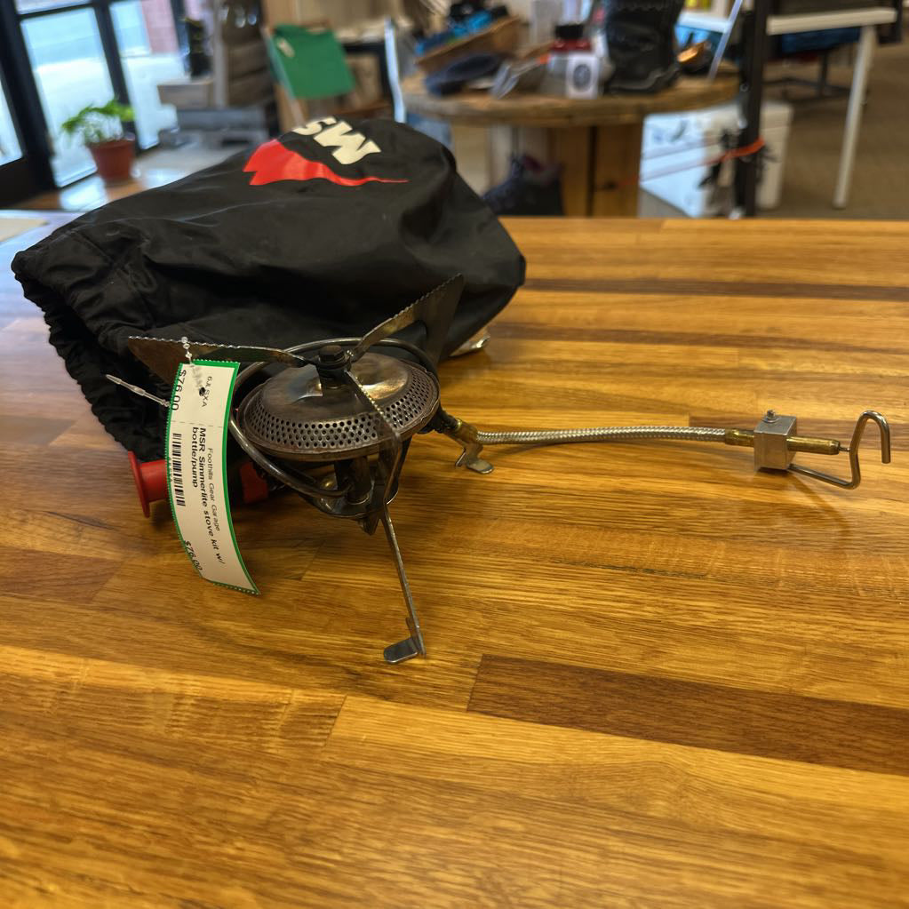 Simmerlite stove kit w/ bottle/pump
