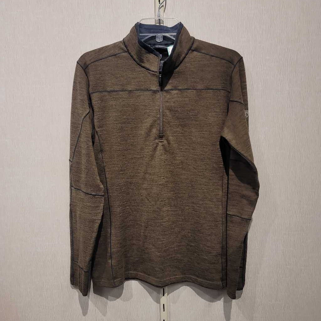 L/S 1/4 zip, mens