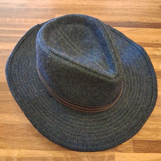 Wool brimmed hat