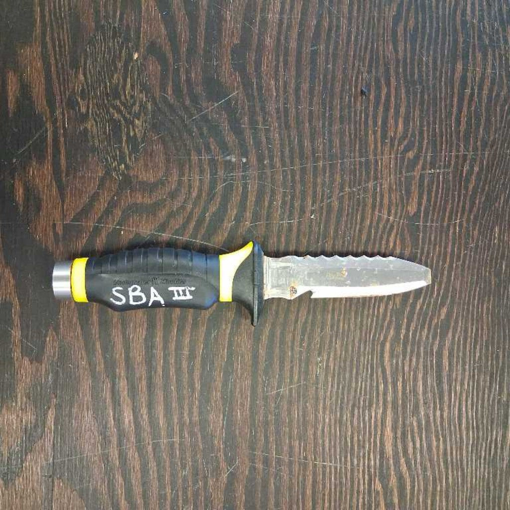 Blue Tang Diving Knife (*rust)