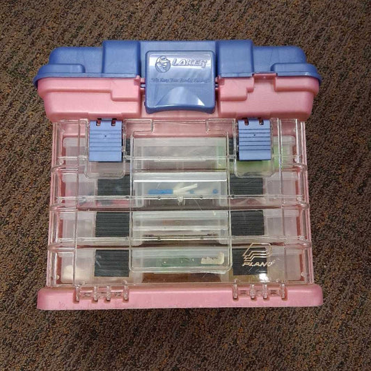 Laker tackle box w/ jig/crank lures