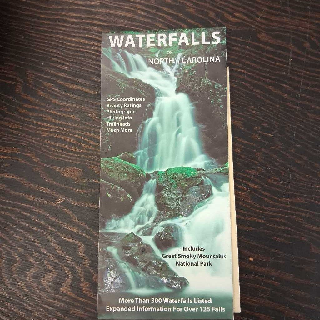 NC Waterfall Map