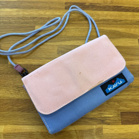 Cloth rope sling wallet (*stain)
