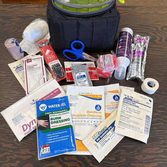 First Aid kit w/ Rapidstop tourniquet