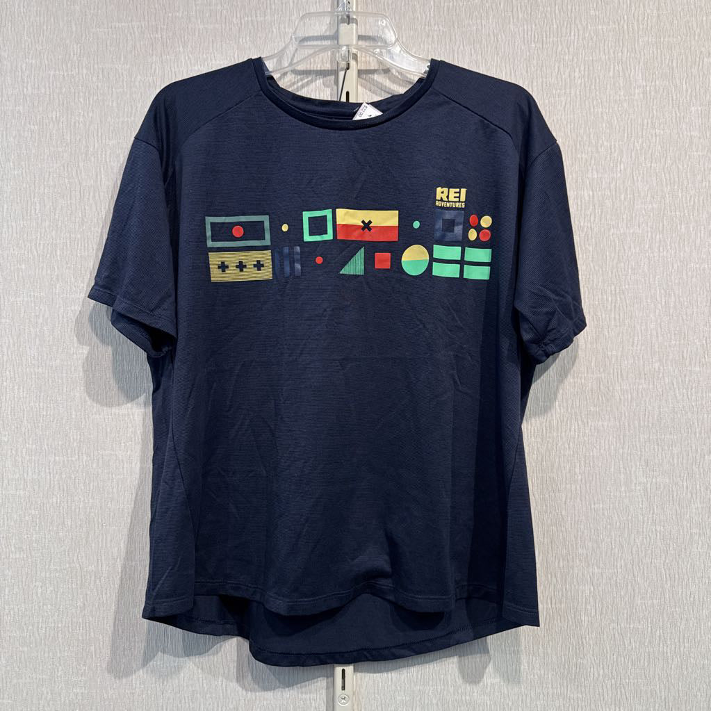 Wicking graphic T S/S, womens