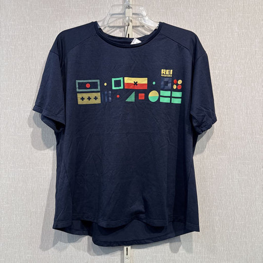 Wicking graphic T S/S, womens