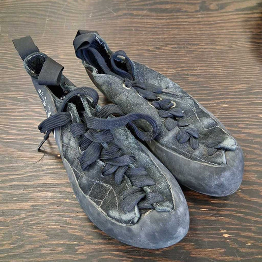 shoes (left shoe some delamination)