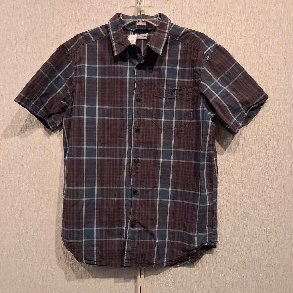 S/S Button Front Tech Shirt