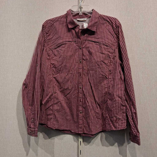 L/S Button Front Tech Shirt