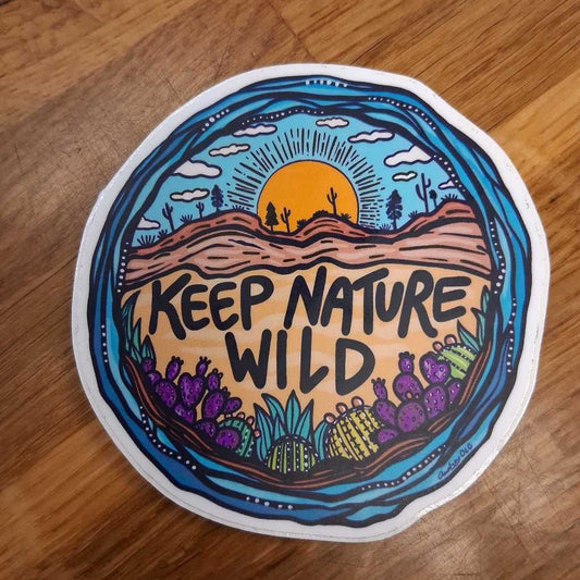 Keep Nature Wild Stickers