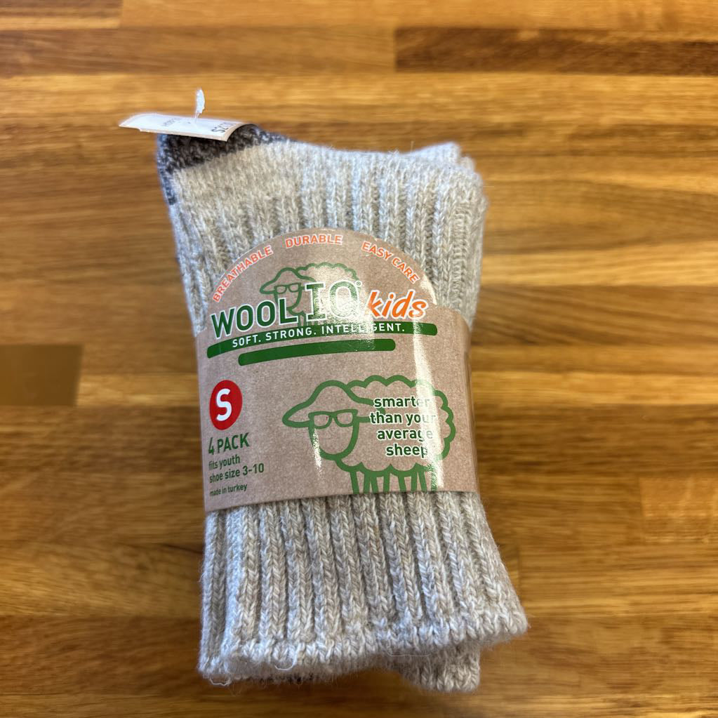 Wool Socks (4 pack) Kid's