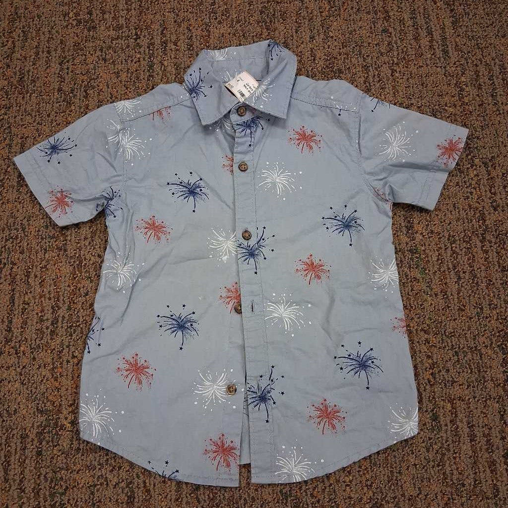 S/S button down, boys