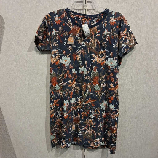 Cotton Short Sleeve Tshirt Dress