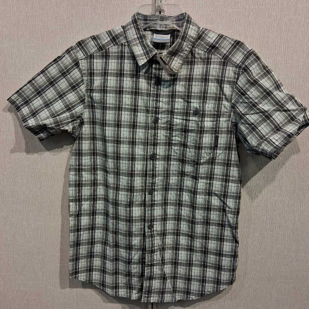 Columbia Short Sleeve Plaid Shirt