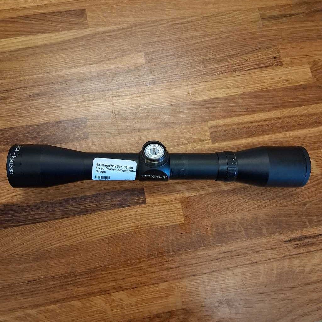 4x Magnification 32mm Fixed Power Airgun Rifle Scope