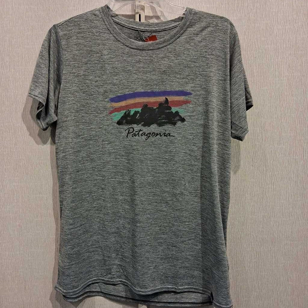 S/S graphic Capilene T, womens NWT