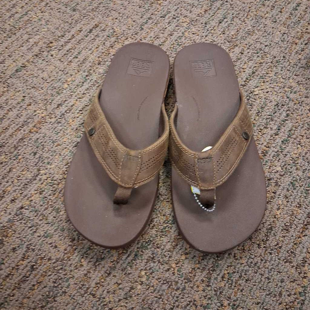 Leather Flip Flops Men's