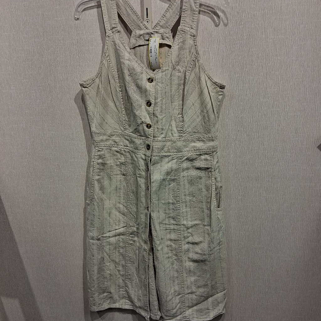Linen tank dress