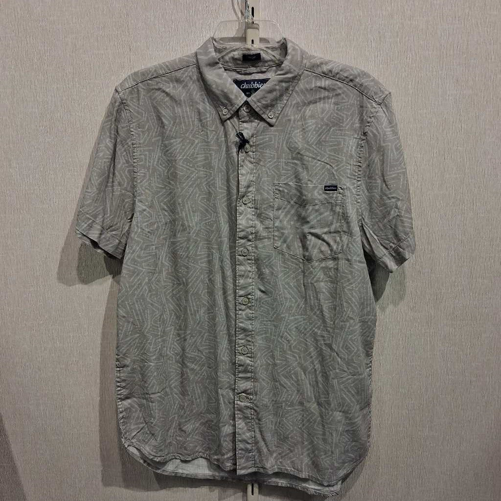 Resort Weave Friday Shirt w/ Geo Print