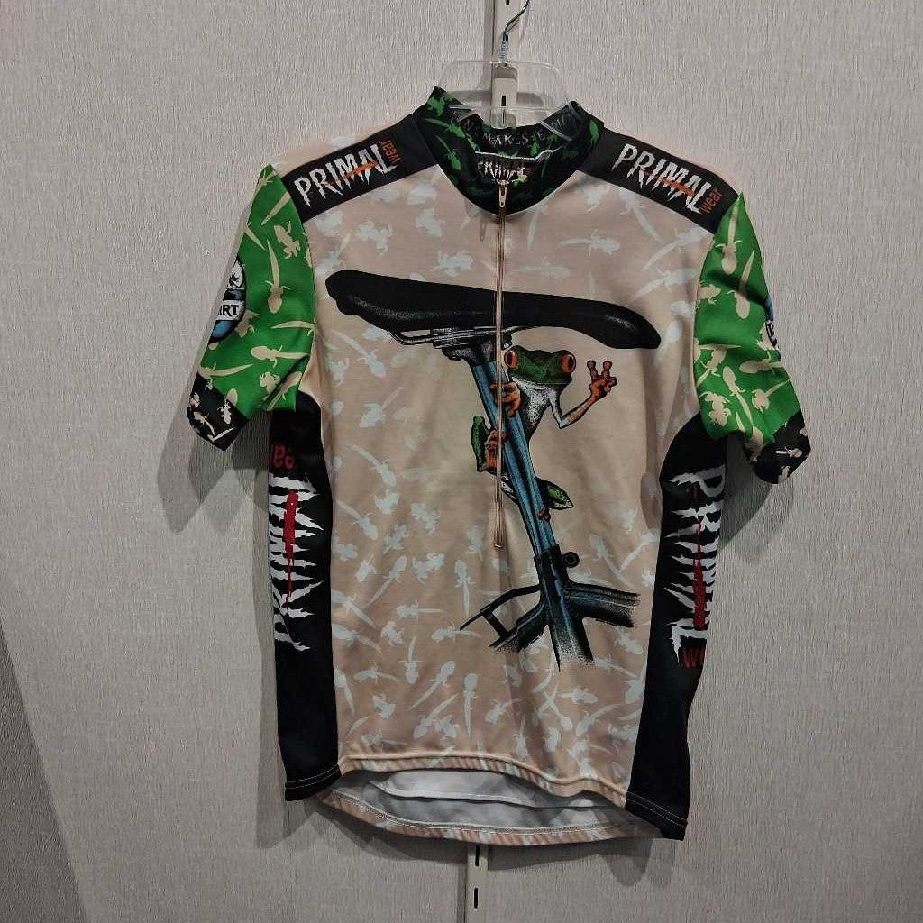 S/S Half Zip Coolmax Frog Jersey