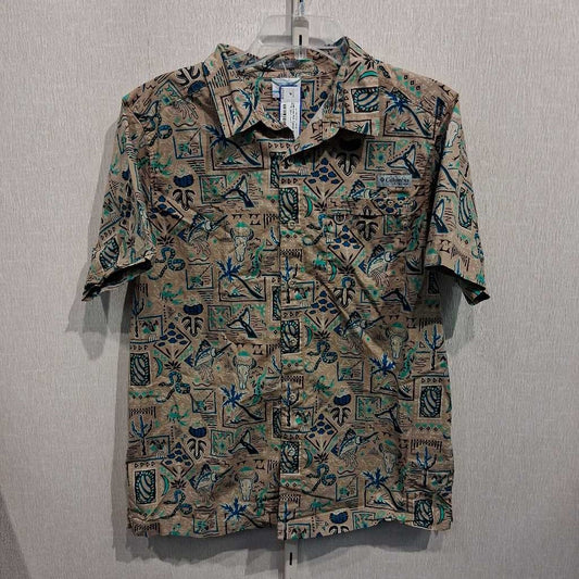 S/S Cotton Wildlife Print Shirt