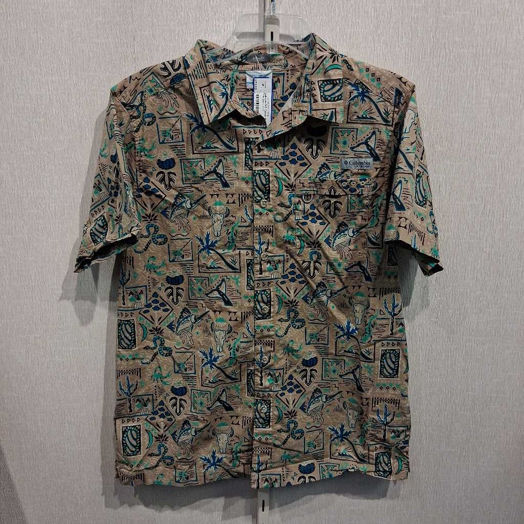 S/S Cotton Wildlife Print Shirt
