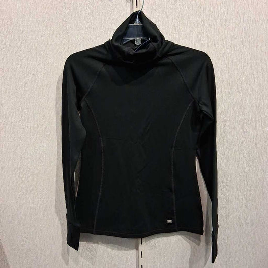 L/S quick dry mock-neck top, womens