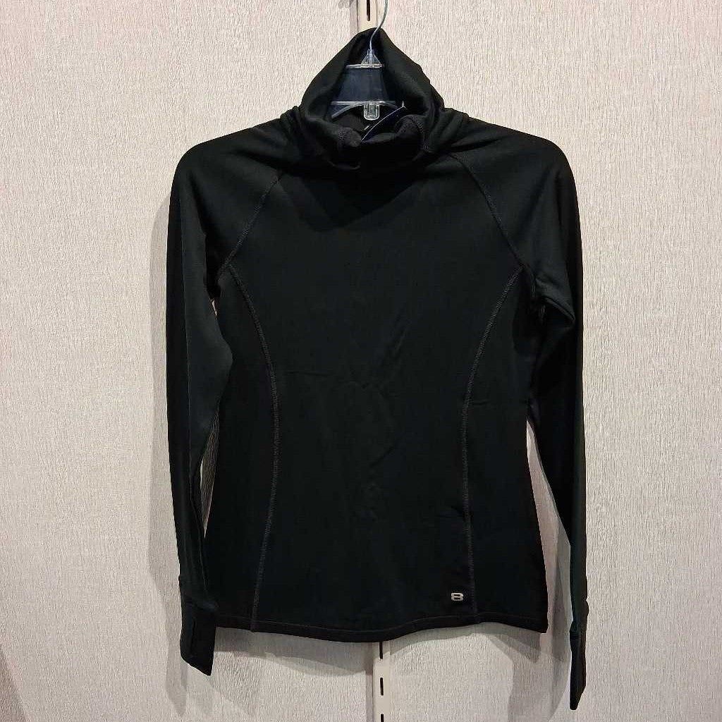 L/S quick dry mock-neck top, womens