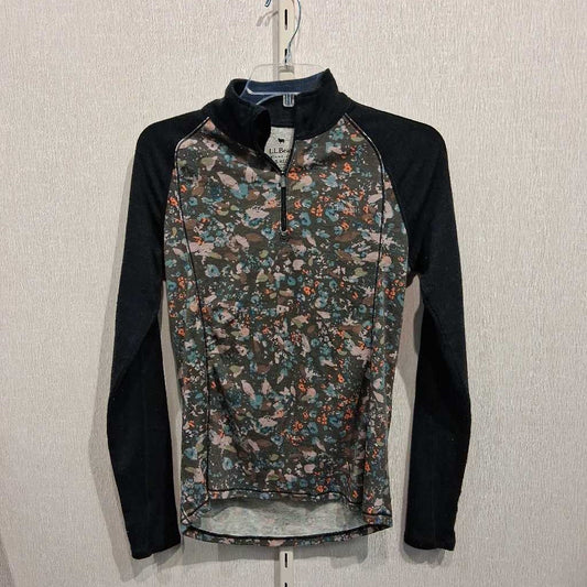 L/S 1/4 zip merino midweight, womens