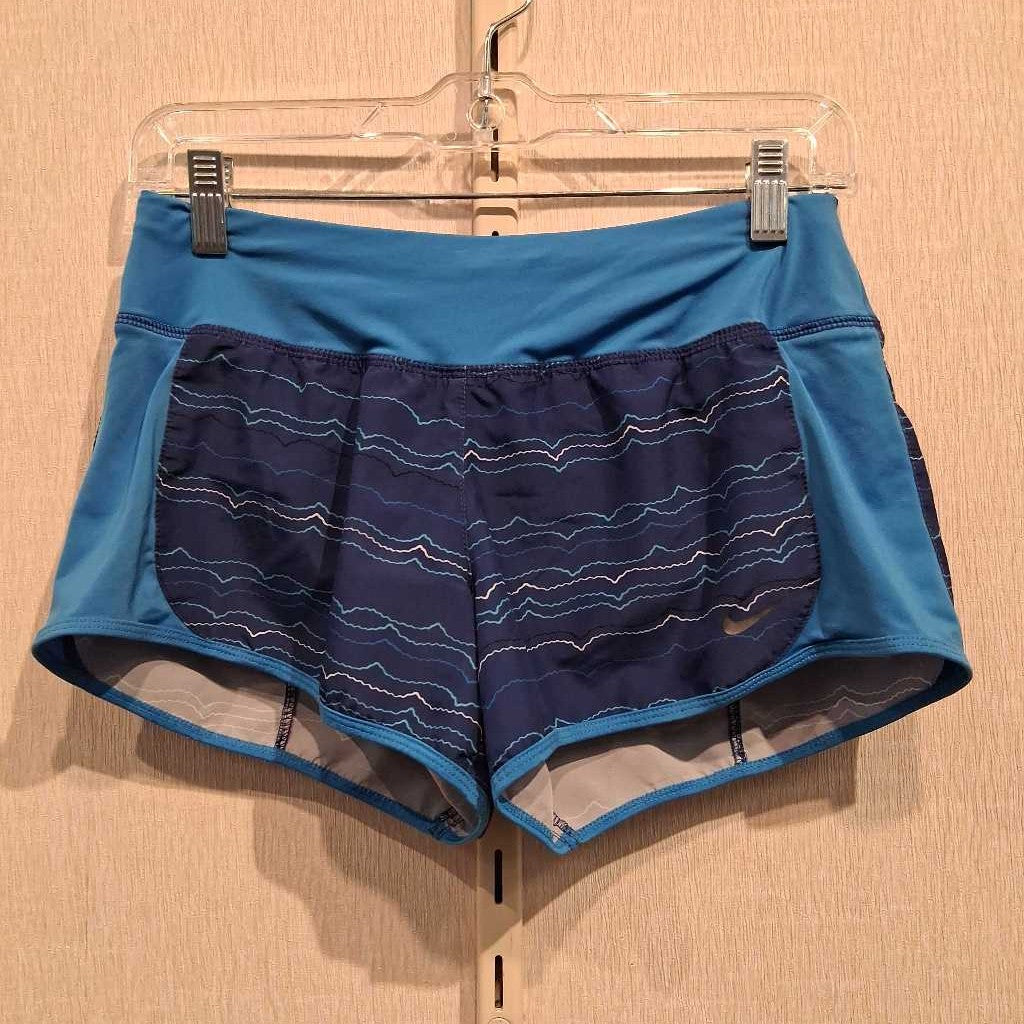 Dri-Fit Running Shorts with Wave Pattern