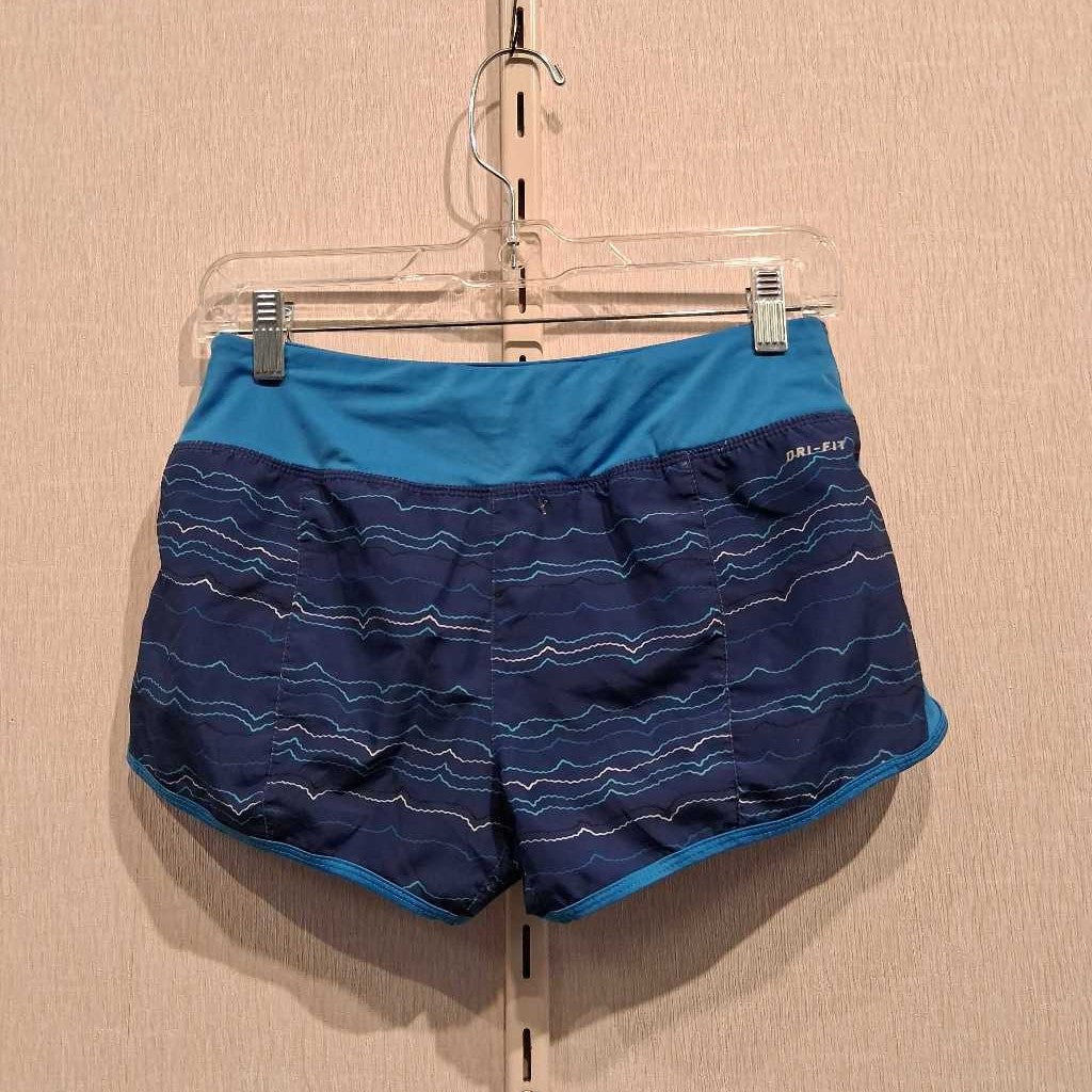 Dri-Fit Running Shorts with Wave Pattern