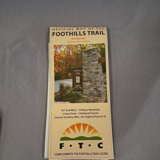 Foothills Trail Map