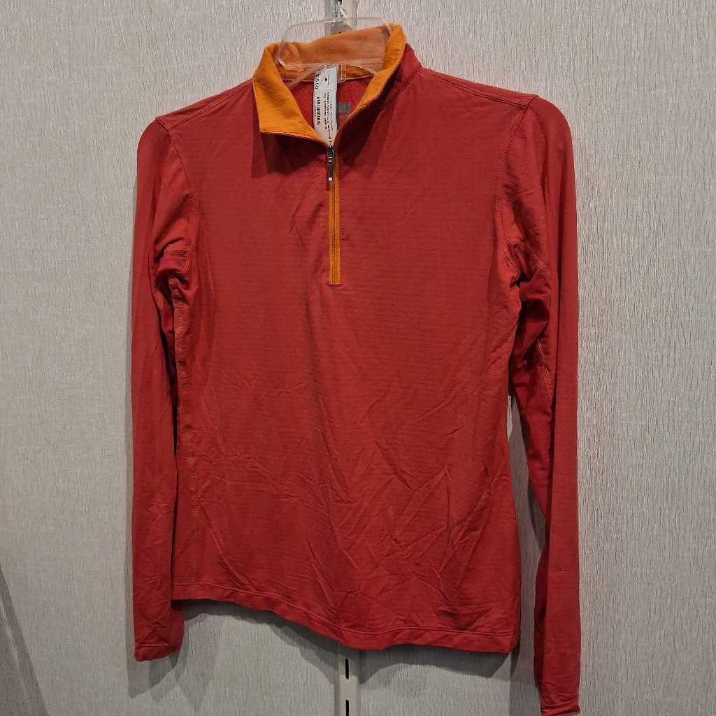 L/S wicking 1/4 zip, womens